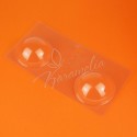 Форма для шоколаду пластикова 3D Півсфери