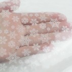 Трансфер для шоколаду "Зимовий новорічний" 30*40 см