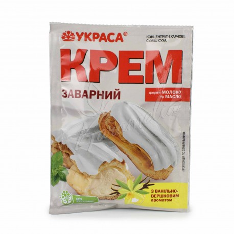 Крем для торта заварний, вершковий, 75 г