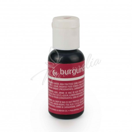 Барвник гелевий Chefmaster Liqua-Gel Burgundy Wine Бургундське вино 20 г