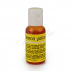 Барвник гелевий Chefmaster Liqua-Gel Lemon Yellow Жовтий лимон 20 г