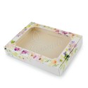 Коробка для пряників з вікном "Квіти" 150 * 200 * 30