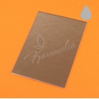 Подложка золото/серебро, 7*11 см