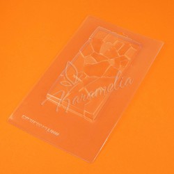 Форма для шоколада пластиковая "Плитка битая"