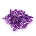 Кондитерське драже "Срібні макарони пурпурні"