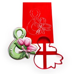 Вирубка для пряників "Вісімка 27"