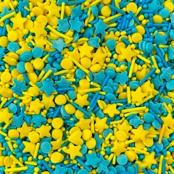 Посипка фігурна мікс "Патріотичний"