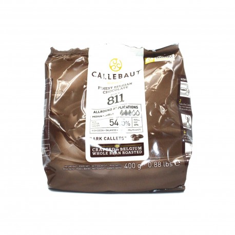 Шоколад темний 54,5% , Barry Callebaut, 400 г