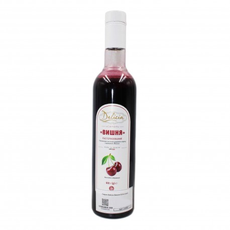 Сироп Delicia Вишня 0,9 кг