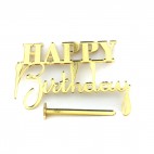 Топер боковий "HAPPY Вirthday"