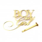 Топер боковий "Boy or Girl"