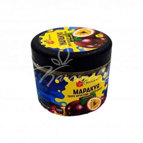 Пюре маракуйя с/м 0,5кг "Я-Гурман" з кісточкою