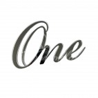 Топер боковий "One" срібло