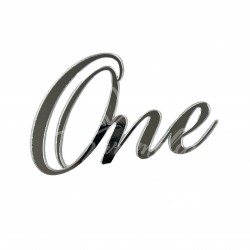 Топер боковий "One" срібло