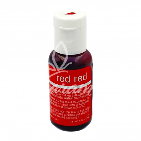 Барвник гелевий Chefmaster Liqua-Gel Royal Red Red червоний 20 г