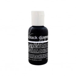 Барвник гелевий Chefmaster Liqua-Gel Black Diamound Чорний Діамант 20 г