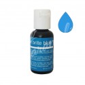 Барвник гелевий Chefmaster Liqua-Gel Neon Brite Blue Неоновий синій, 21 г