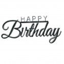 Топер №7 "Happy Вirthday" СРІБЛО