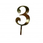 Топер №3 цифра 3
