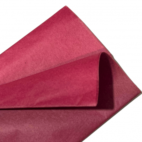 Папір тішью бордо, 50×65см, 10 листів
