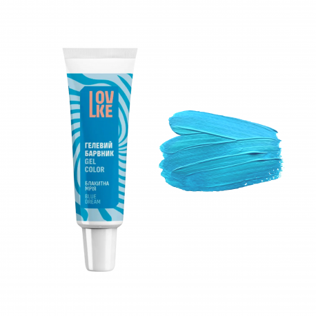 Барвник гелевий Lovke Блакитна мрія 16г