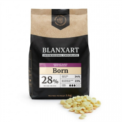 Шоколад білий Blanxart Born 28%